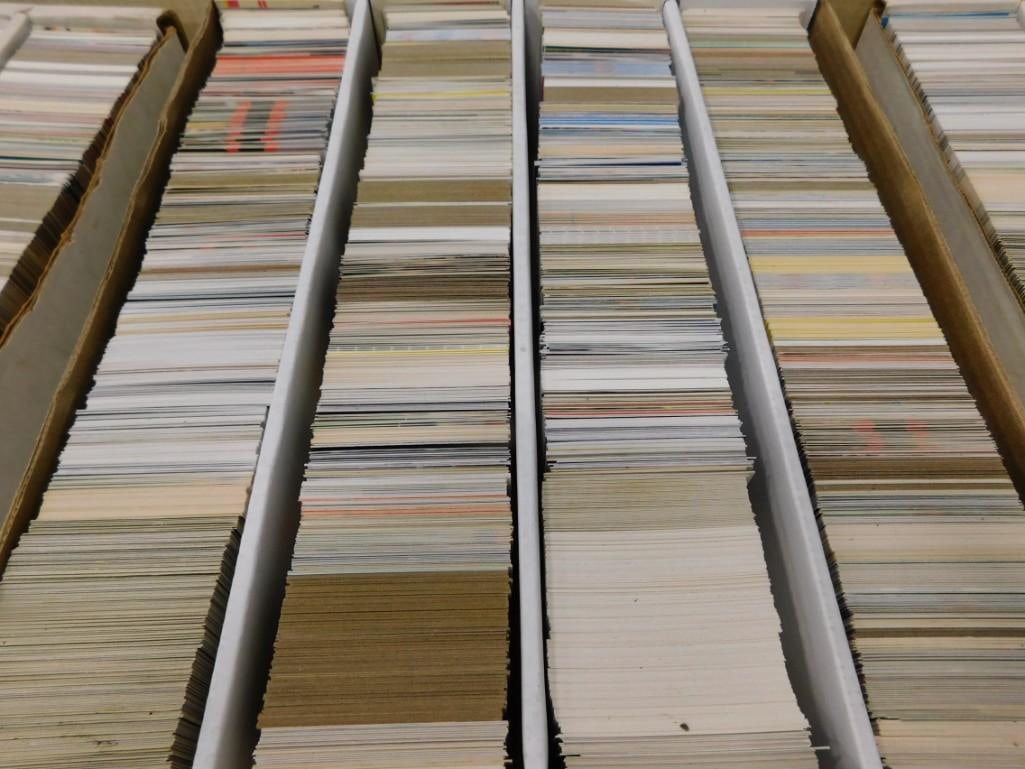 Box of Baseball Cards Mostly Milwaukee Brewers (1 of 4)