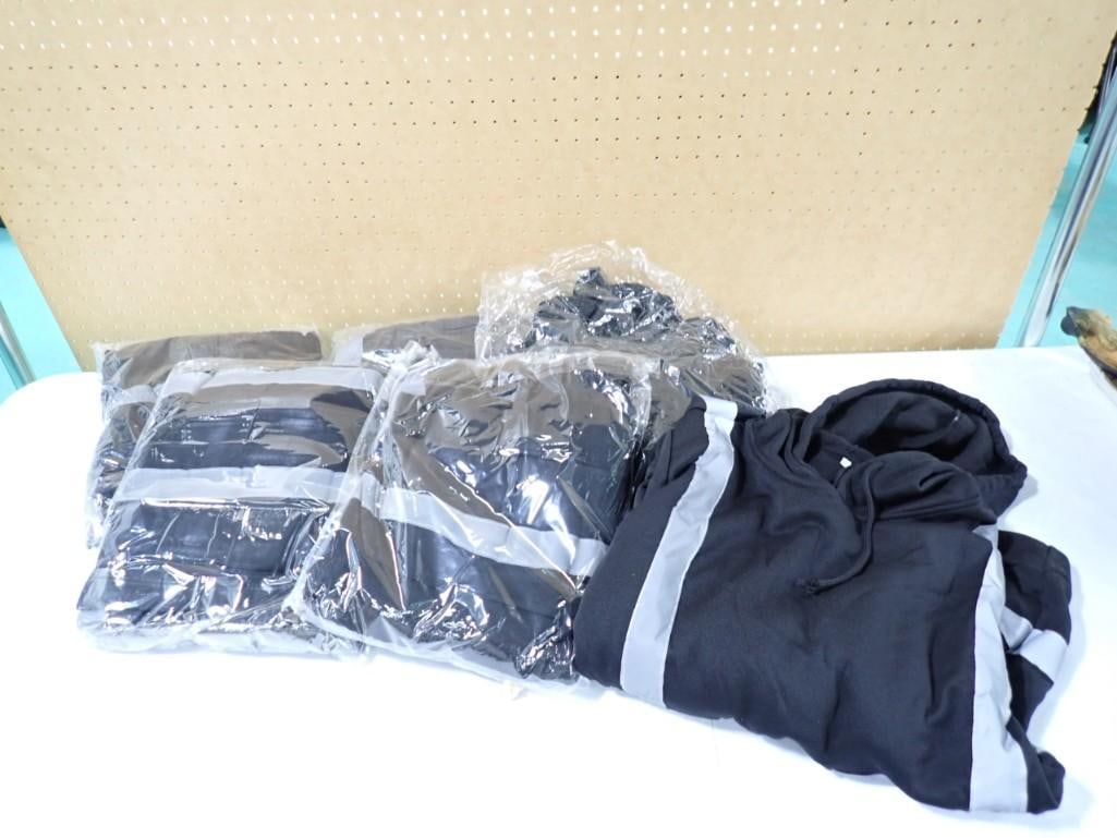 6 Hoodie Jackets Size 2XL with Reflector Lines (1 of 5)