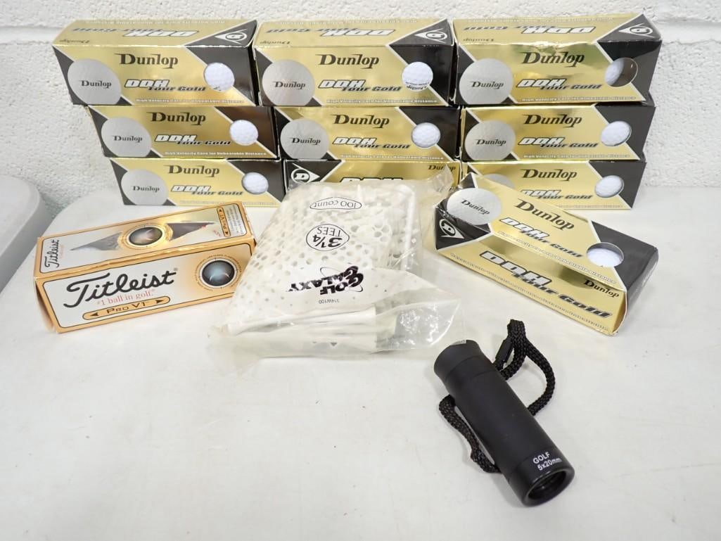 Golf Balls, Golf Tees, Ball Tracker (1 of 5)