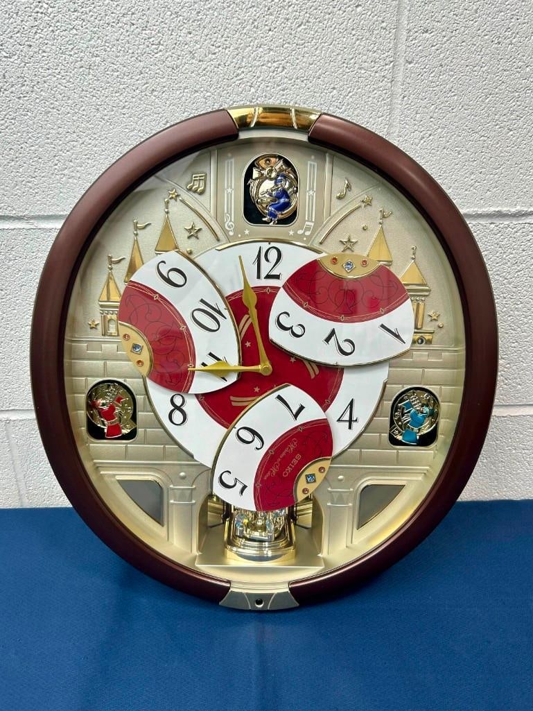 Musical Clock with The Beatles Music Setting, Christmas Setting, and The Four Seasons Spring Setting (1 of 9)