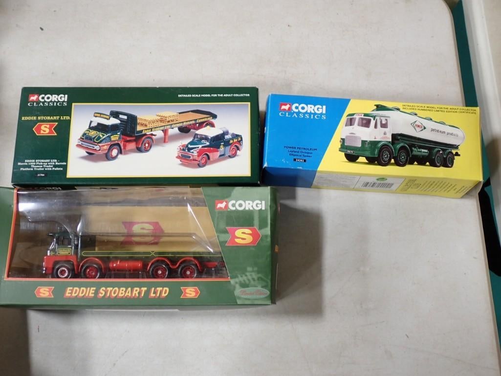 3 Corgi Classics Die Cast Model Cars incl 24202, 31704, Eddie Stobart Limited (1 of 9)
