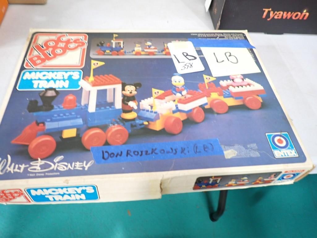 Lock Blocs Mickey's Train: Lock Blocs Mickey's Train Condition: unchecked for completeness