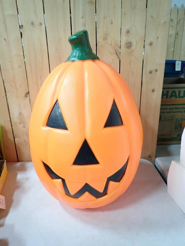 Halloween Blow Mold Pumpkin or Jack O Lantern Empire Approx 22" Tall (1 of 3)