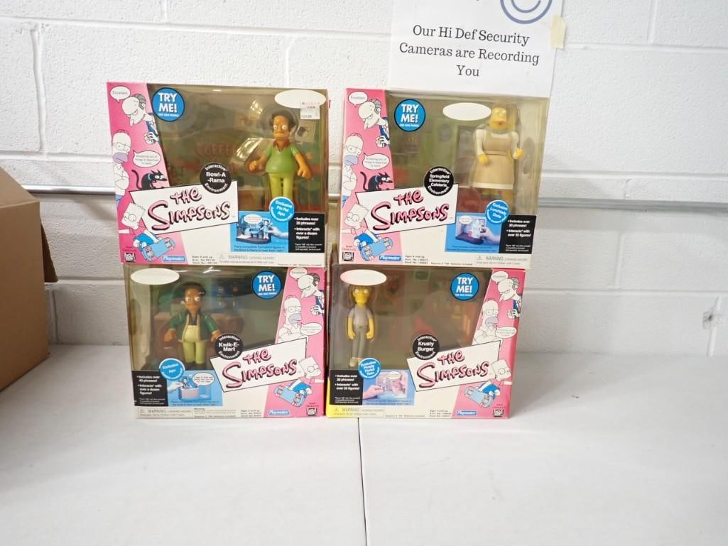 4 The Simpsons Action Figure Toys New in Packages (1 of 6)