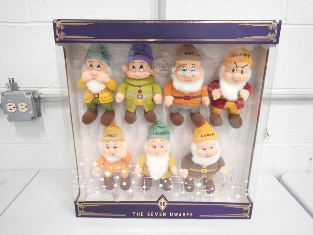 Walt Disney Treasure from the Vault - The 7 Dwarfs Plush - new in box: Walt Disney Treasure from the Vault - The Seven Dwarfs Plush - new in box