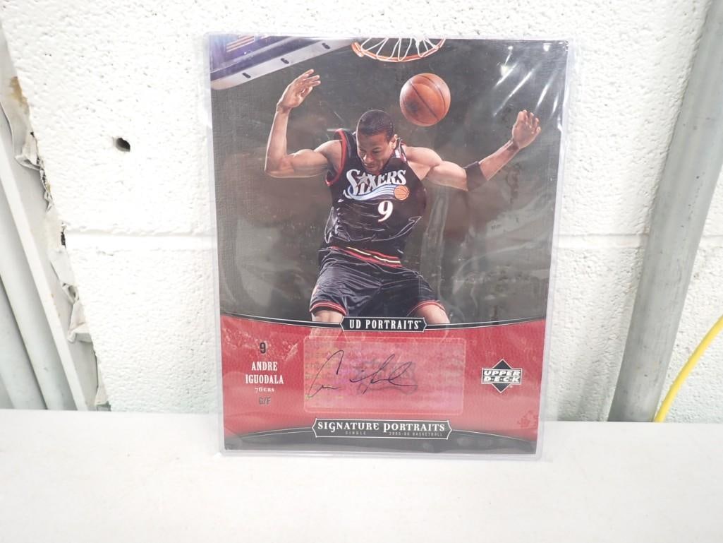 2005 Upper Deck Portraits Andre Iguodala Autograph (1 of 5)