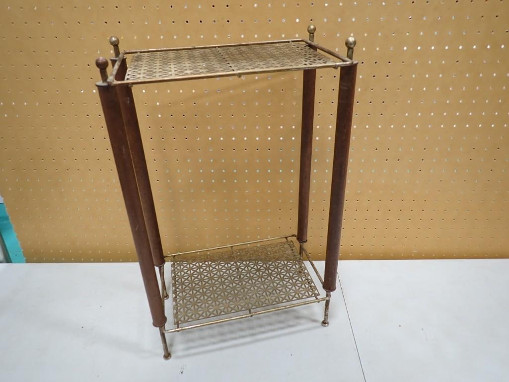 Vintage MCM Metal Side Table (1 of 9)