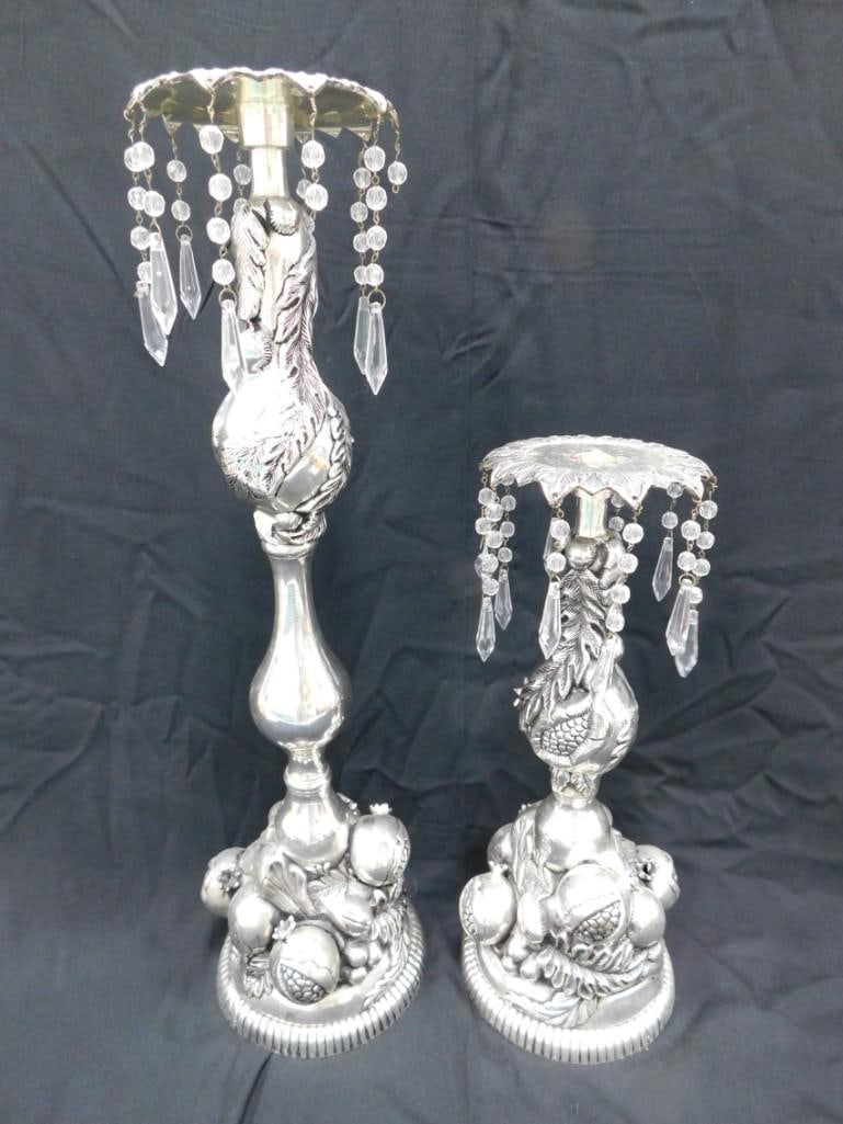 Pair of Mark Roberts Candle Holders (1 of 8)