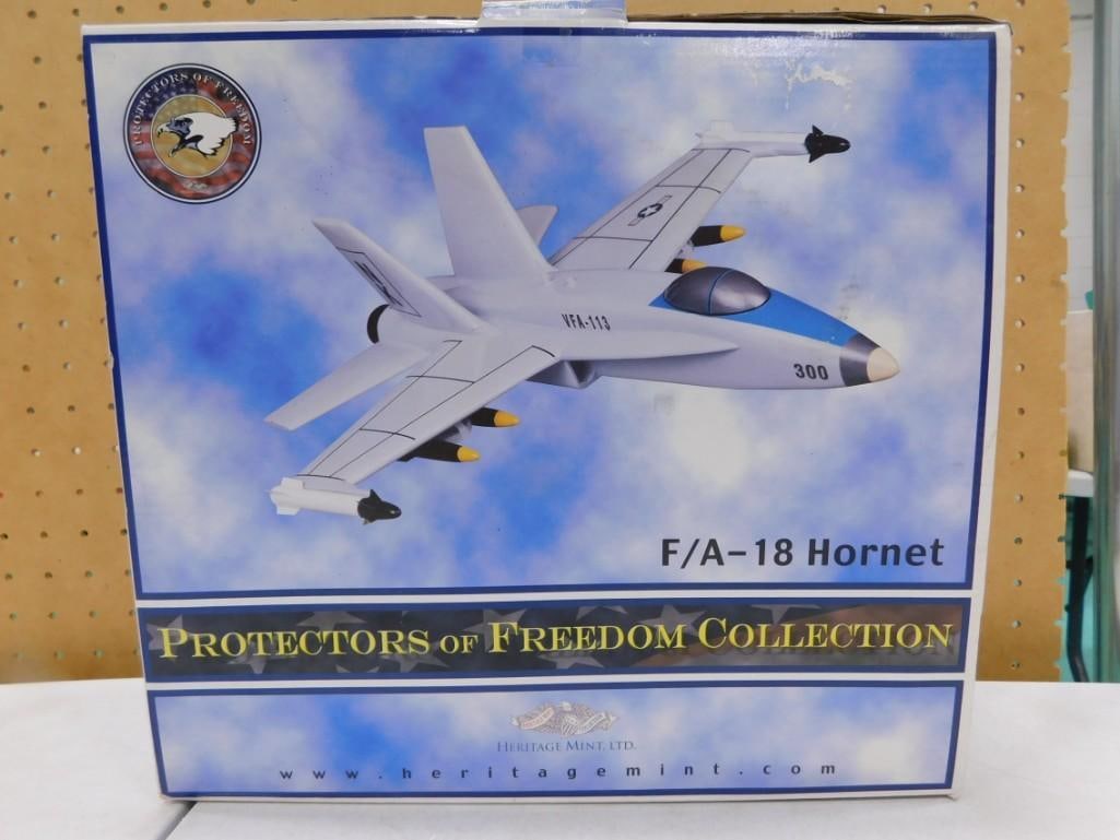 Model Airplane F/A-18 Hornet Protectors of Freedom Collection New in Box (1 of 5)