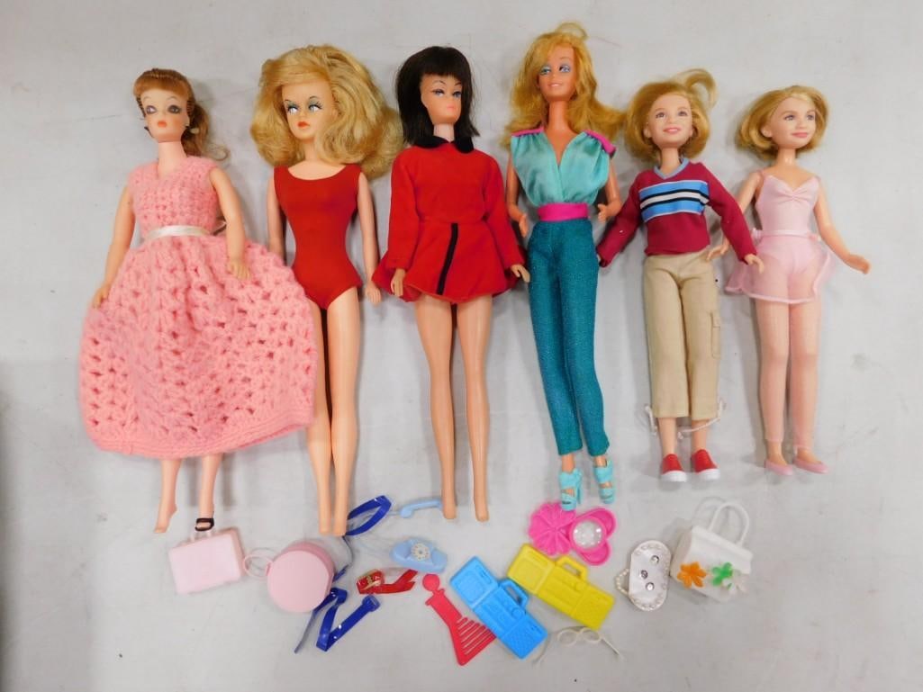 Vtg 1960s Tressy, Barbie Clones Hong Kong, Olsen Twins, Etc Lot (1 of 11)
