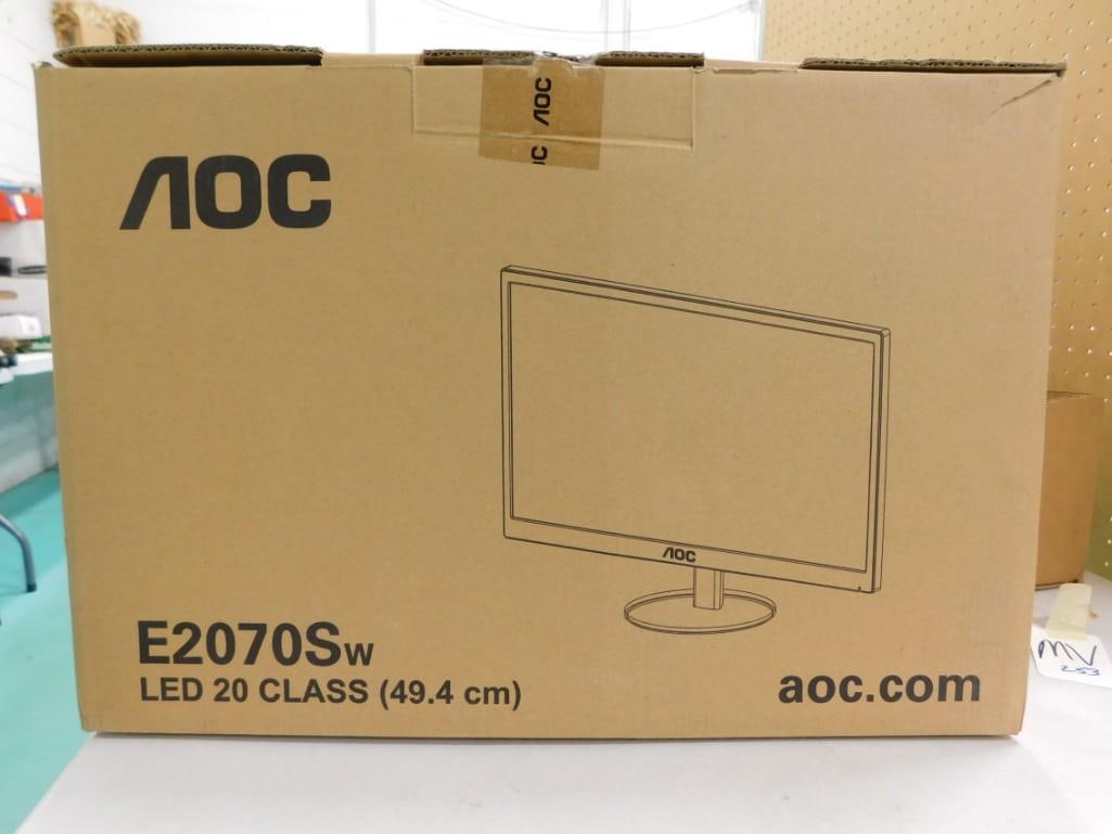 AOC E2070Sw Computer Monitor with HDMI - New in Box (1 of 3)