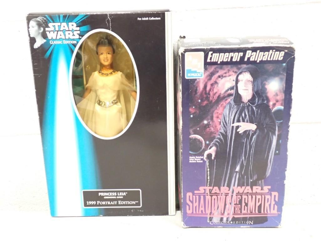 2 Star Wars Items incl Princess Leia 1999 Portrait Edition Figure and Star Wars Shadow of the (1 of 9)