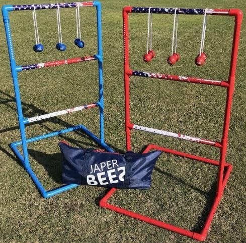 Japer Bees Ladder Toss Patriotic New in Box: Japer Bees Ladder Toss Patriotic New in Box - should look similar to the first picture