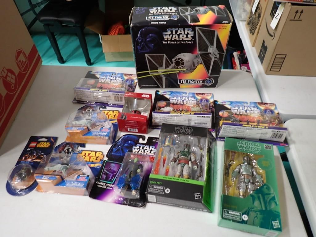 Star Wars Toys incl Kenner Tie Fighter, Hot Wheels, Micro Machines, Hasbro, etc (1 of 11)