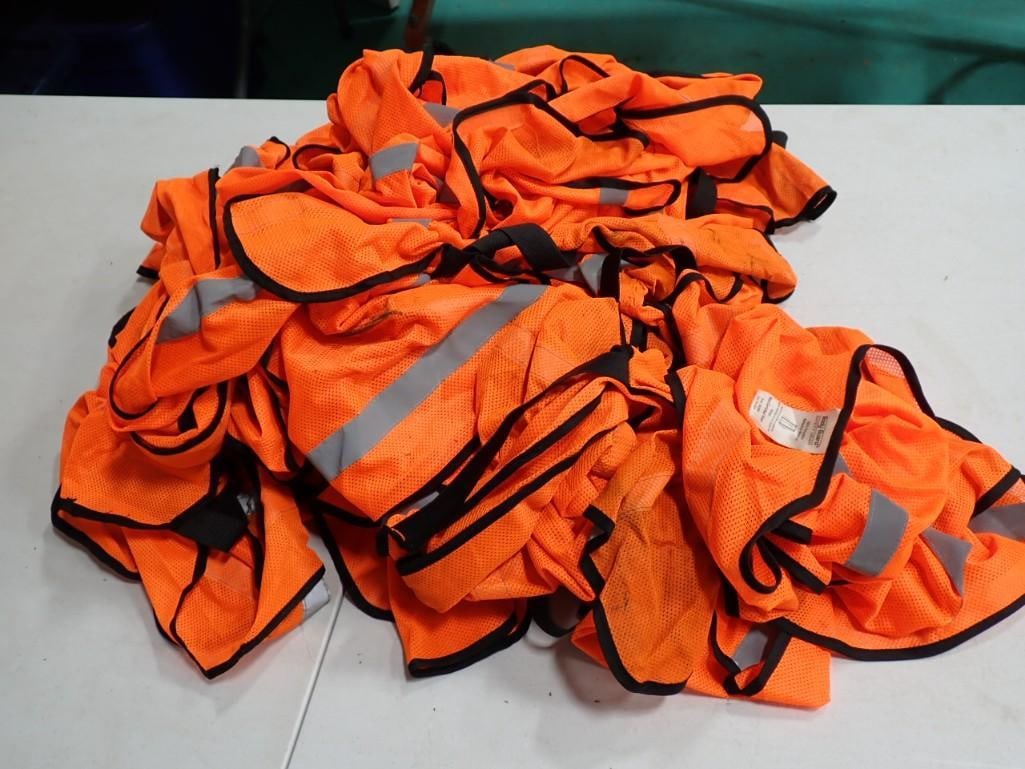 Lot of approximately 19 Orange Safety Vests (1 of 5)