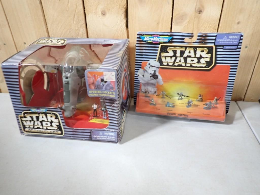 2 Star Wars Toys New in Box incl Bounty Hunters and Star Wars Action Fleet (1 of 6)
