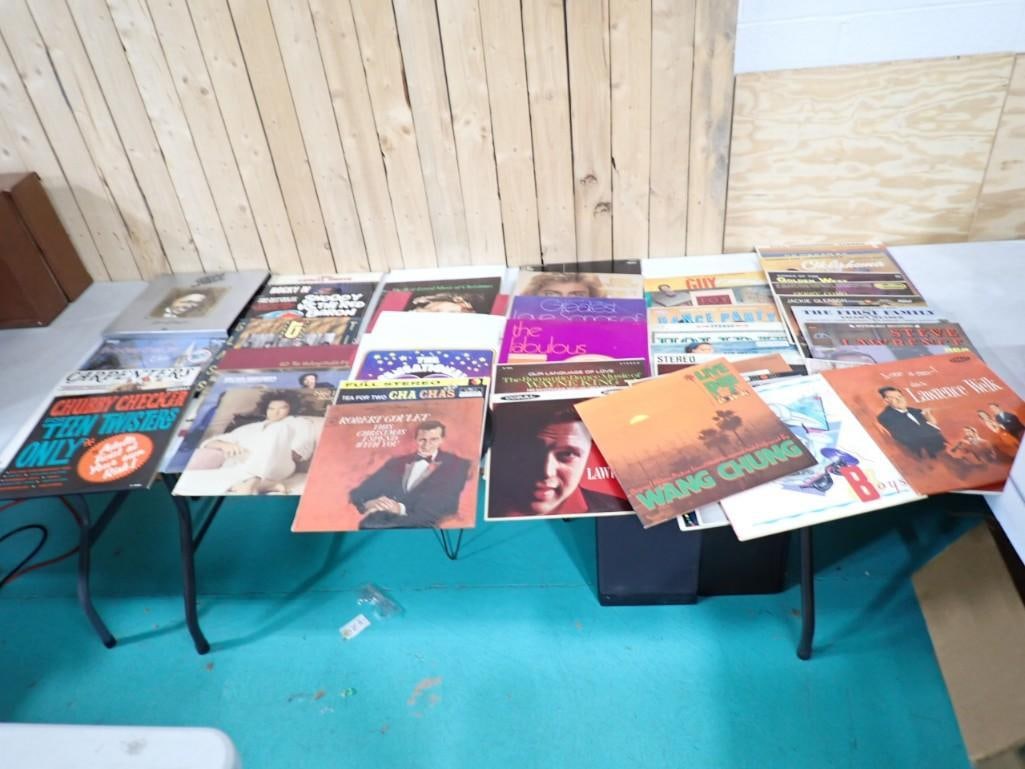 Vinyl Records incl Wang Chung, U2, Chubby Checker, etc: Vinyl Records incl Wang Chung, U2, Chubby Checker, etc