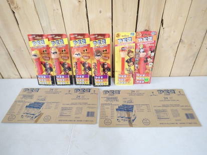 The Incredibles Pez Dispensers New in Package and Store Display: The Incredibles Pez Dispensers New in Package and Store Display
