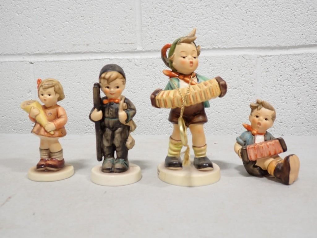 4 Goebel Hummel Figurines Signed (1 of 8)