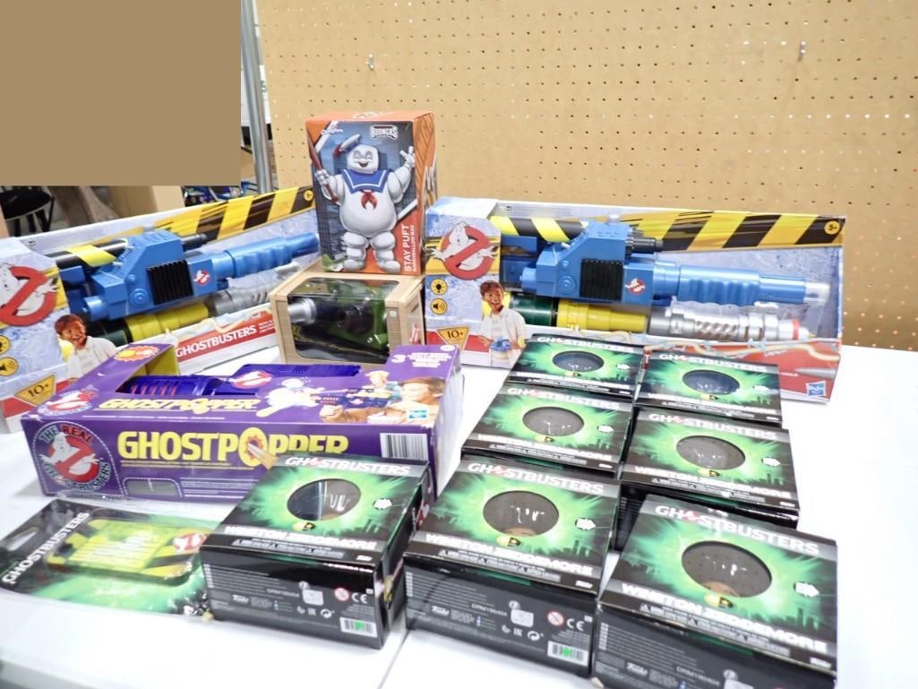 Ghostbusters Lot including Ghostpopper, Stay Puft, Winston, etc. (1 of 9)