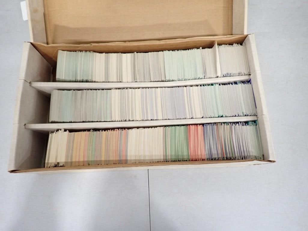 Large Flat full of assorted sports cards (1 of 3)