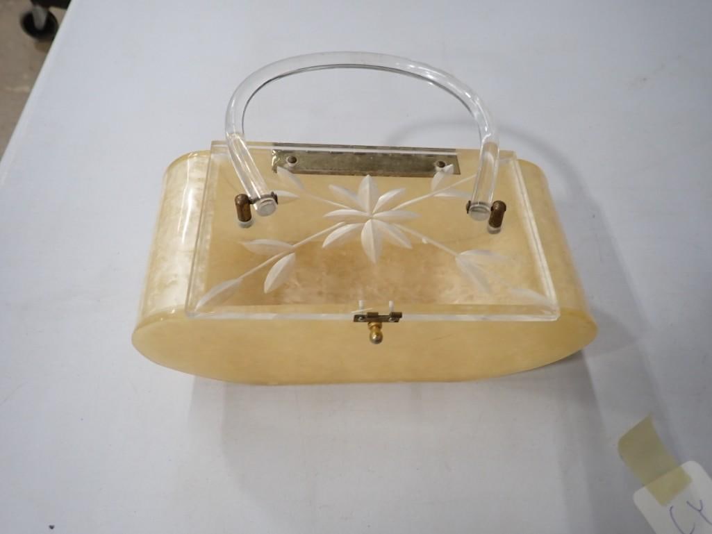 Vintage Lucite Purse: Vintage Lucite Purse