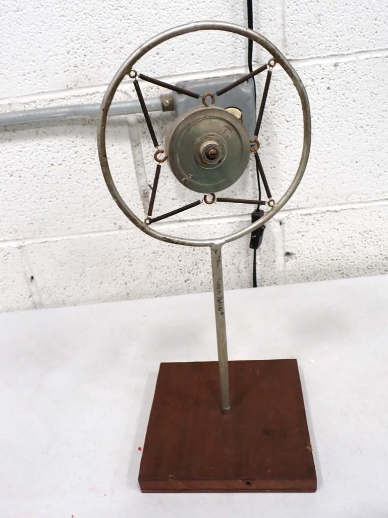 Vintage American Microphone Model EL on Stand 8" x 16" (1 of 6)