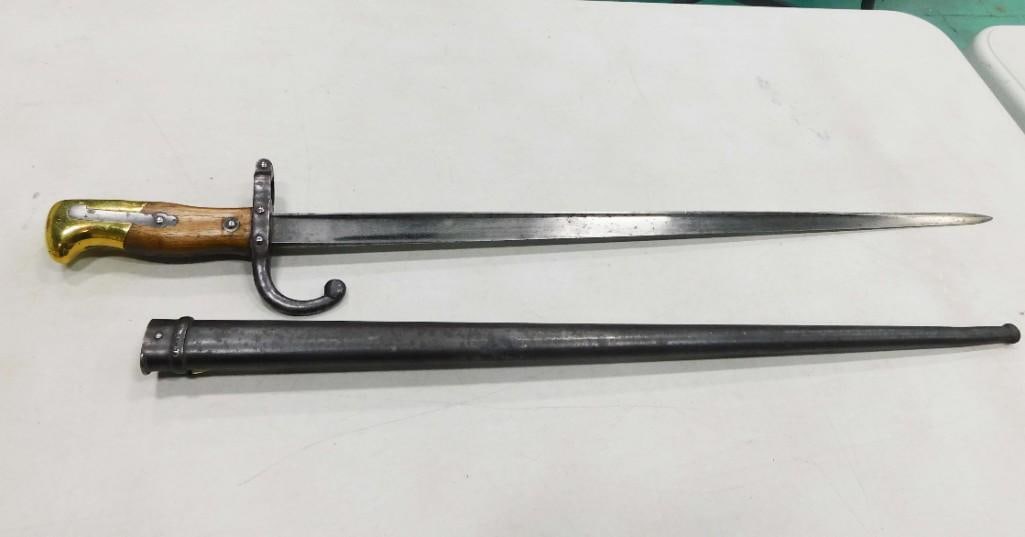 Antique French Bayonet WW1 Era 26" (1 of 4)