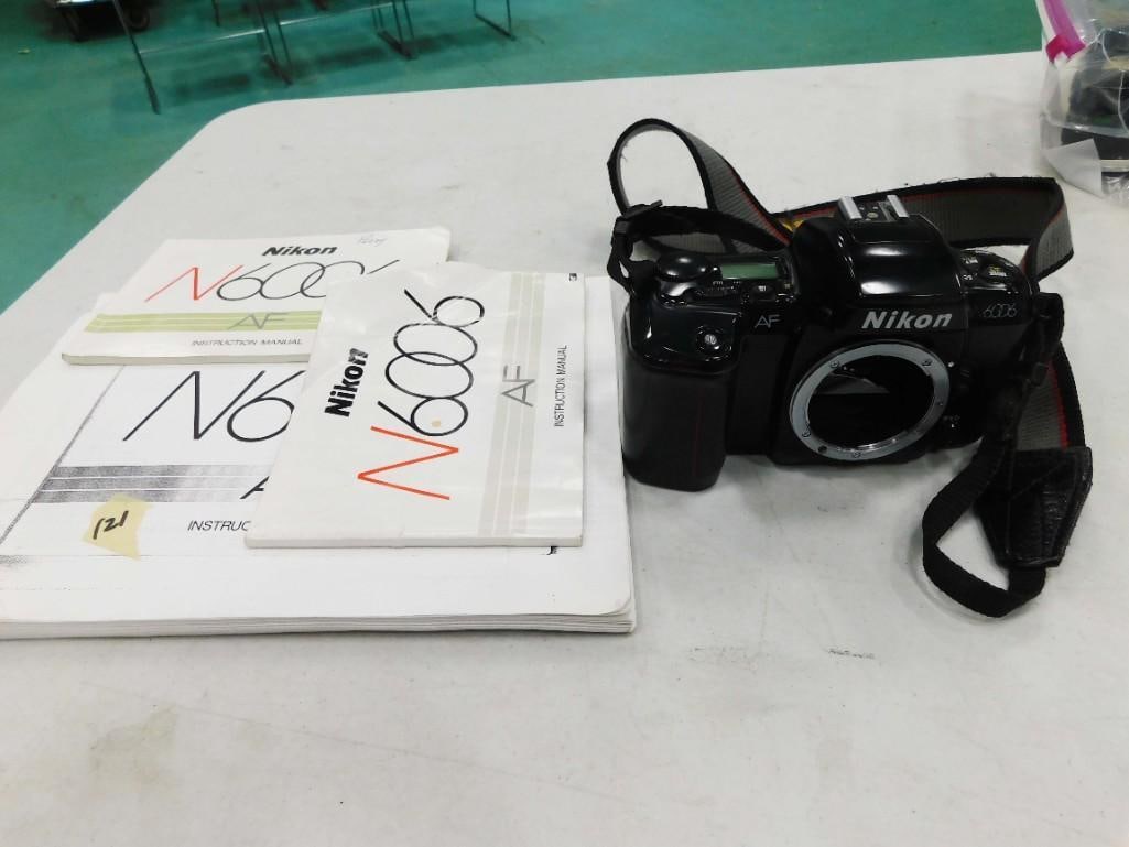 Nikon 6006 AF Camera Body with Booklets (1 of 10)