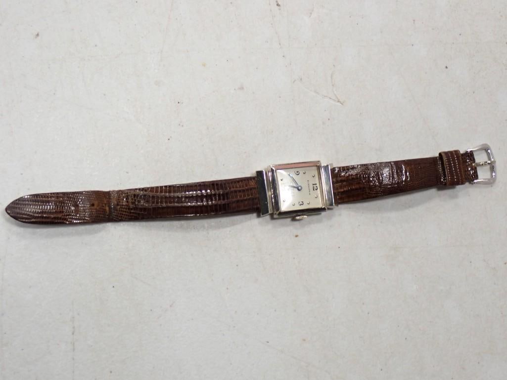 Vintage Blancpain Wrist Watch 22mm - works, blued hands (1 of 5)