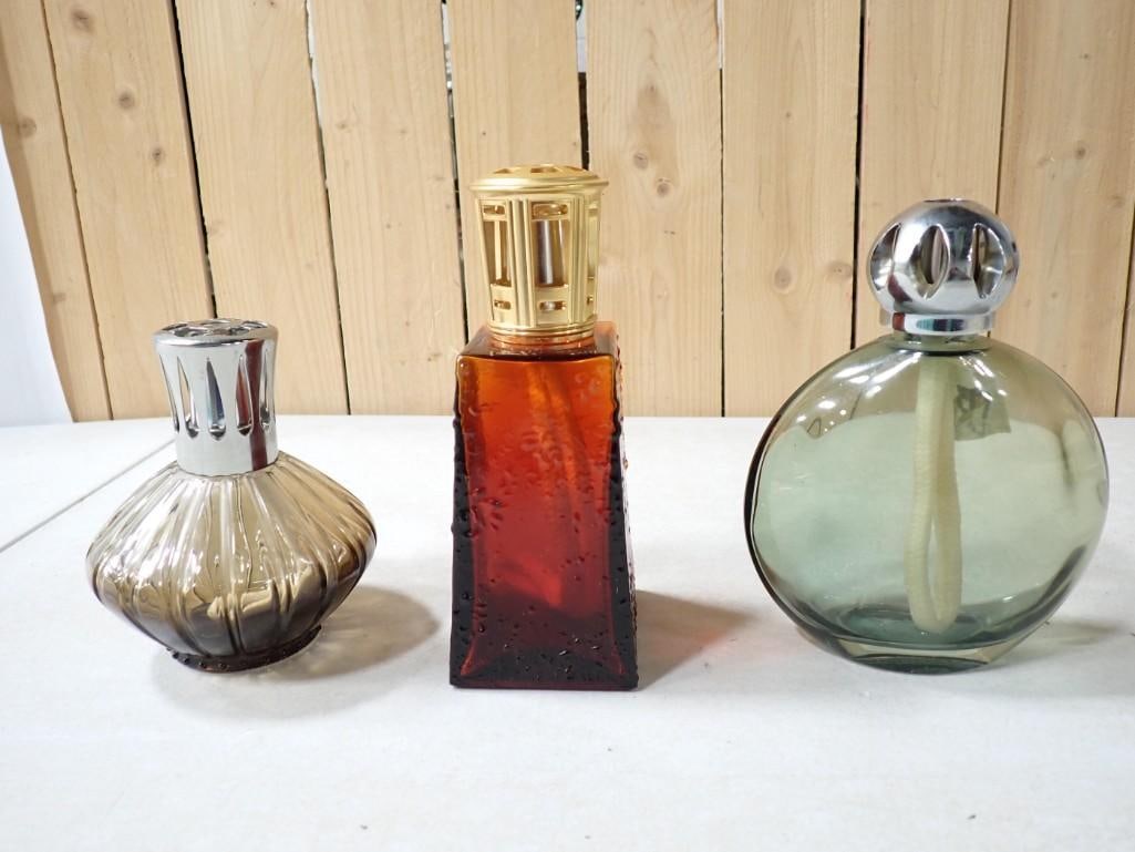 3 Vintage Lampe Berger Bottles Made in France (1 of 10)