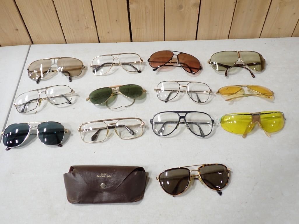 Lot of Vintage Glasses incl Dunhill, Ray Ban, Style Shooter, etc (1 of 18)