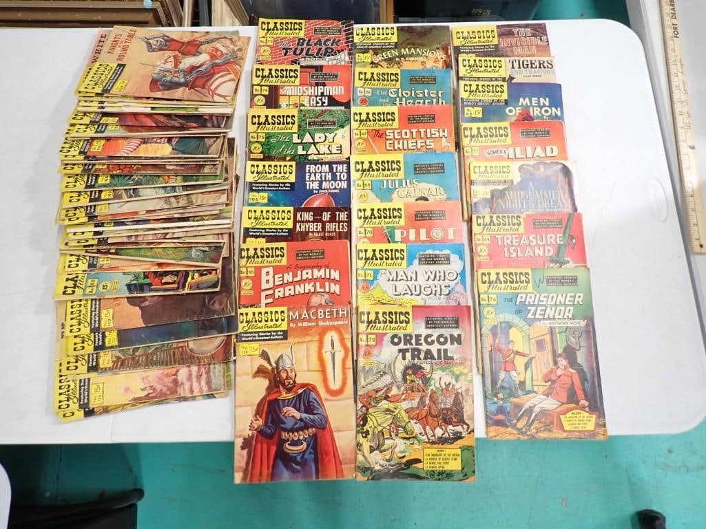 55+ Classics Illustrated Magazines (1 of 6)