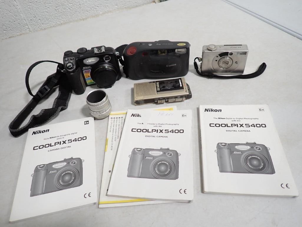 Nikon 5400, Canon, Elph Cameras, GE Television Lens, and More (1 of 15)