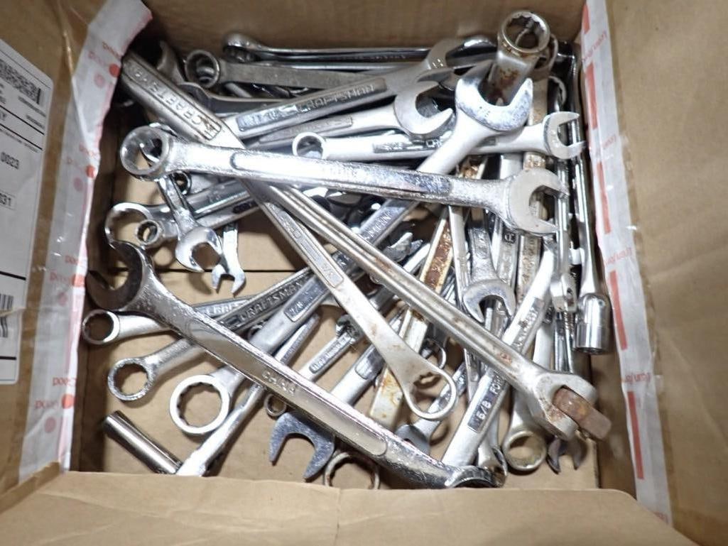 Large Lot of assorted Wrenches, etc. (1 of 2)