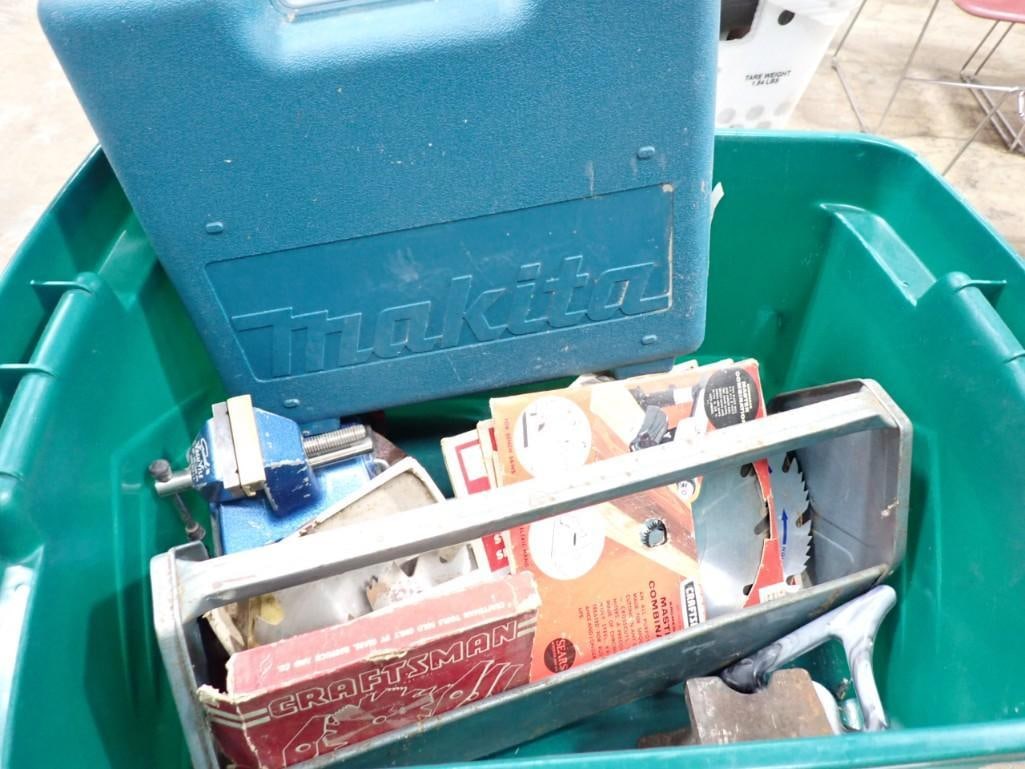 Bin full of tools / accessories (1 of 6)