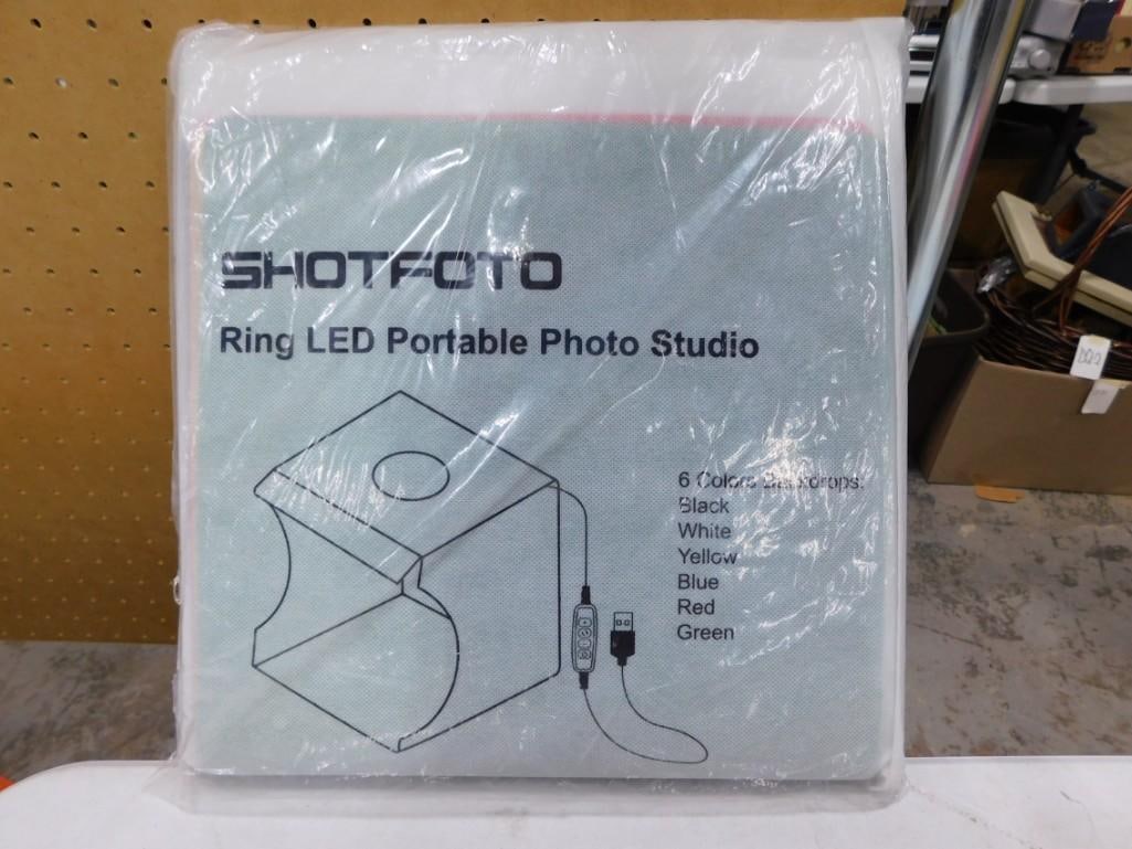 Shotfoto Ring LED Portable Photo Studio New in Package (1 of 3)