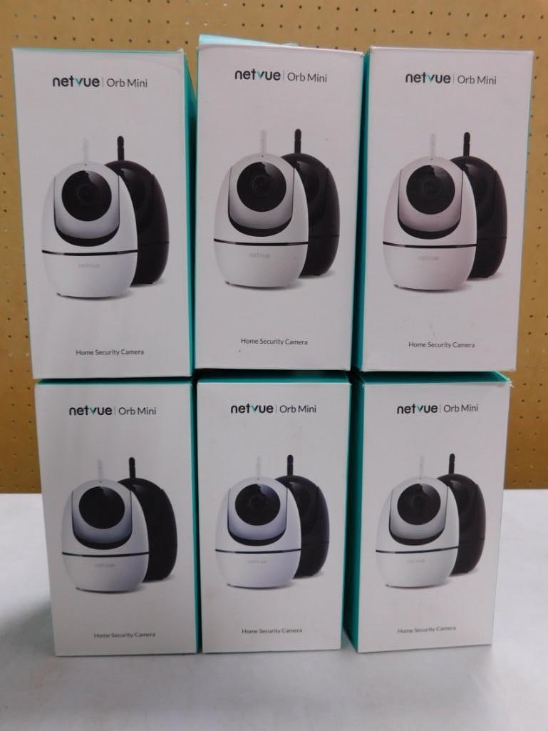 6 Home Security Cameras Netvue Orb Mini New in Box (1 of 3)