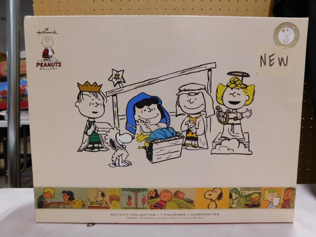 Hallmark Peanuts Gallery Nativity Collection Figurines Charlie Brown, Snoopy, Lucy, Linus, Etc (1 of 4)