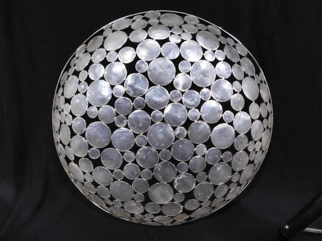 Wall Art 23" in diameter: Wall Art 23" in diameter . A couple of the circles have cracks