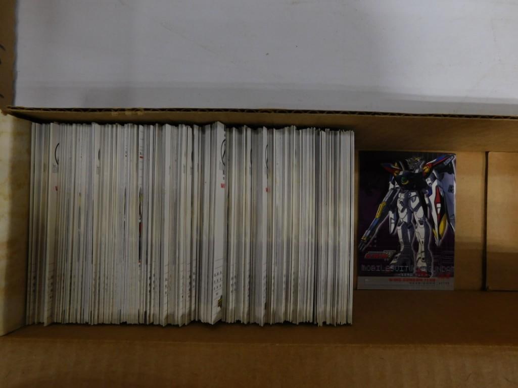 300+ Upper Deck 2000 Bandai Gundam, Wing Gundam Zero Cards (1 of 2)