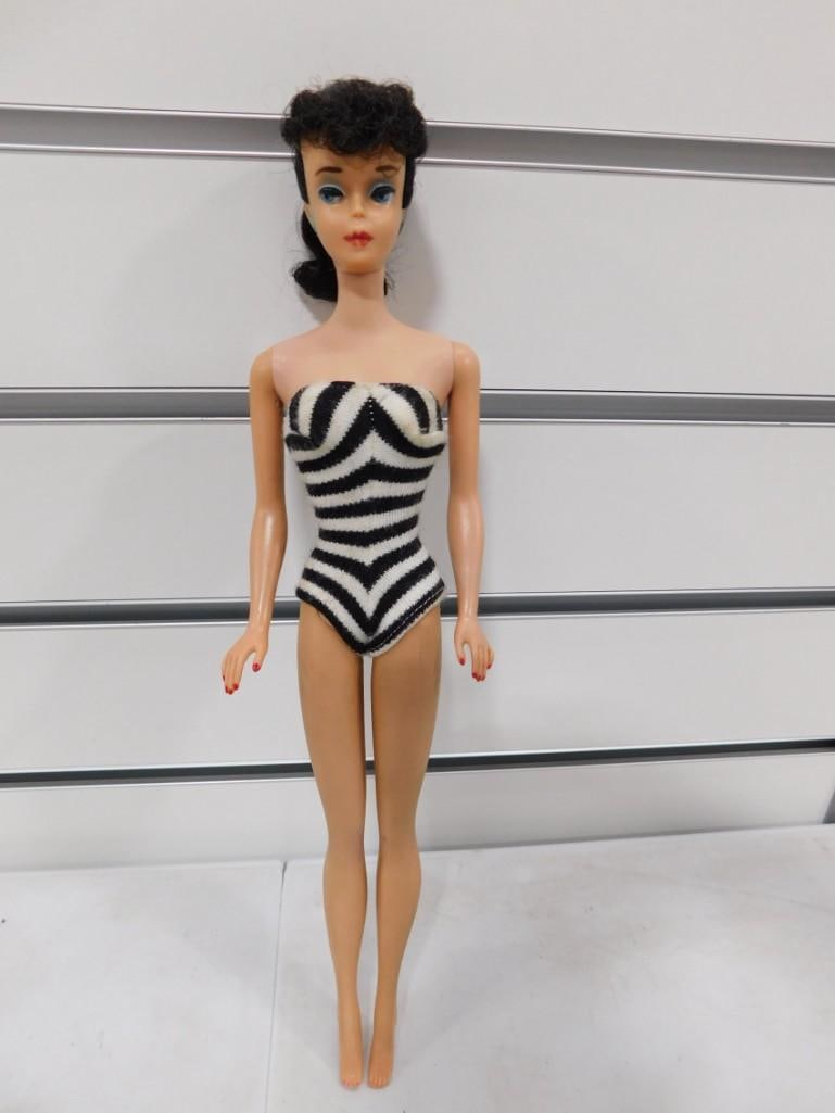 Vtg 1961 #5 Brunette Ponytail Barbie #850 (1 of 12)