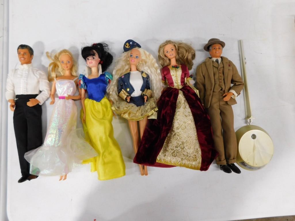 6 Dolls incl Barbie Dolls, Ken as Henry Higgins, etc (1 of 6)