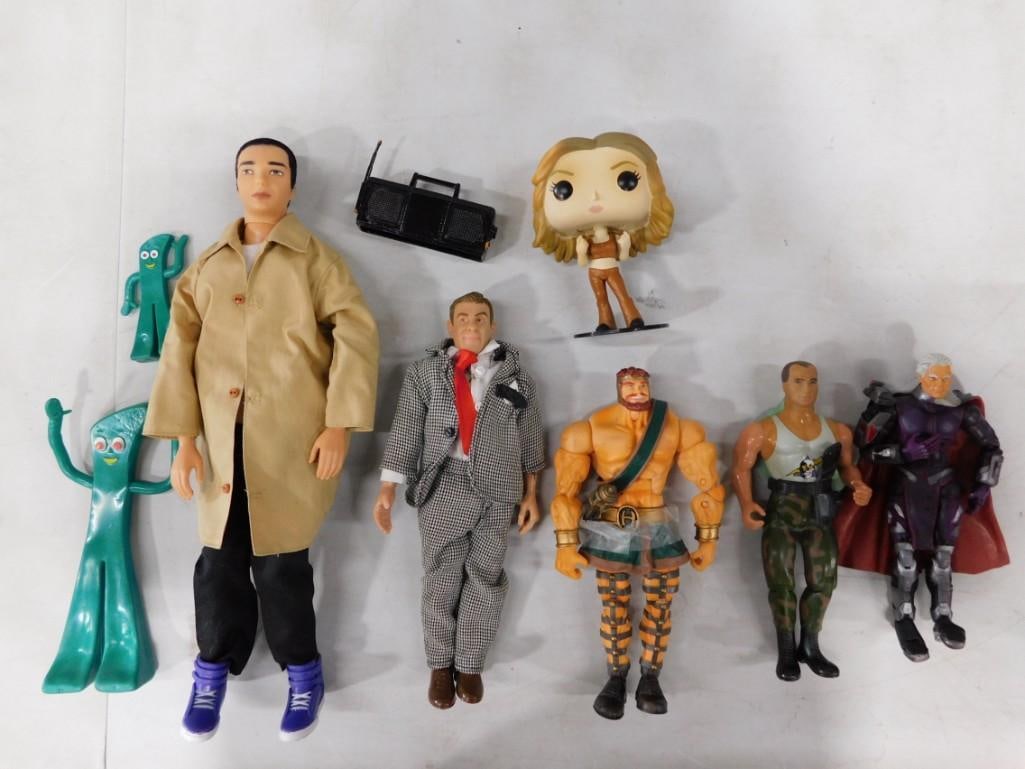 Action Figures, Small Toys, Etc incl George Burns, Marvel Legends Hercules, (1 of 6)