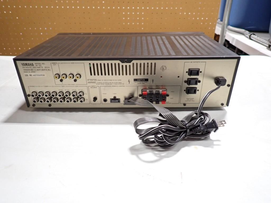 Yamaha Stereo Amplifier / equalizers. Model AV-50 (1 of 4)