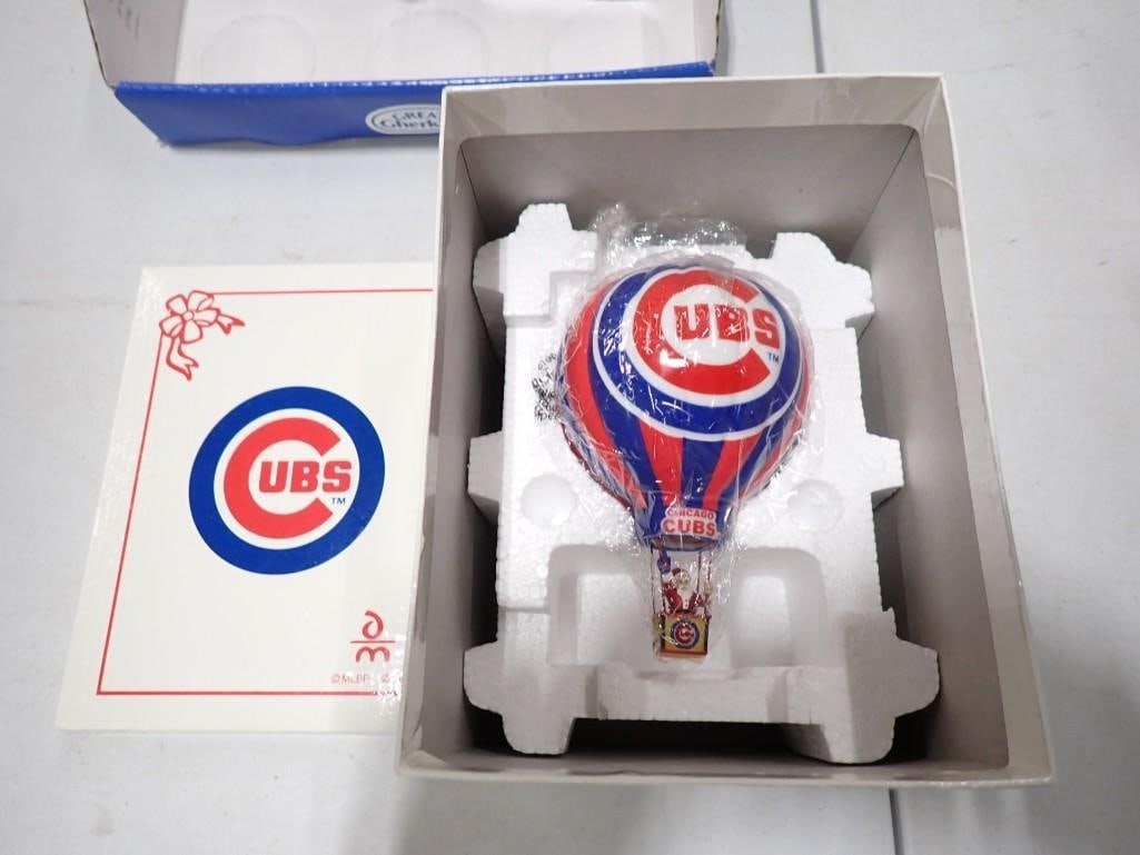Danbury Mint Chicago Cubs Hot Air Balloon 2003 Victory Ornament in Original Box: Danbury Mint Chicago Cubs Hot Air Balloon 2003 Victory Ornament in Original Box