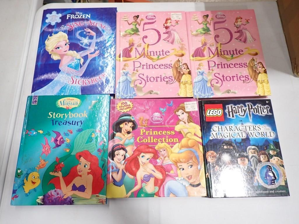 Lot of Children's Books incl Disney Frozen, Princess Collection, The Little Mermaid Storybook Treasu (1 of 8)