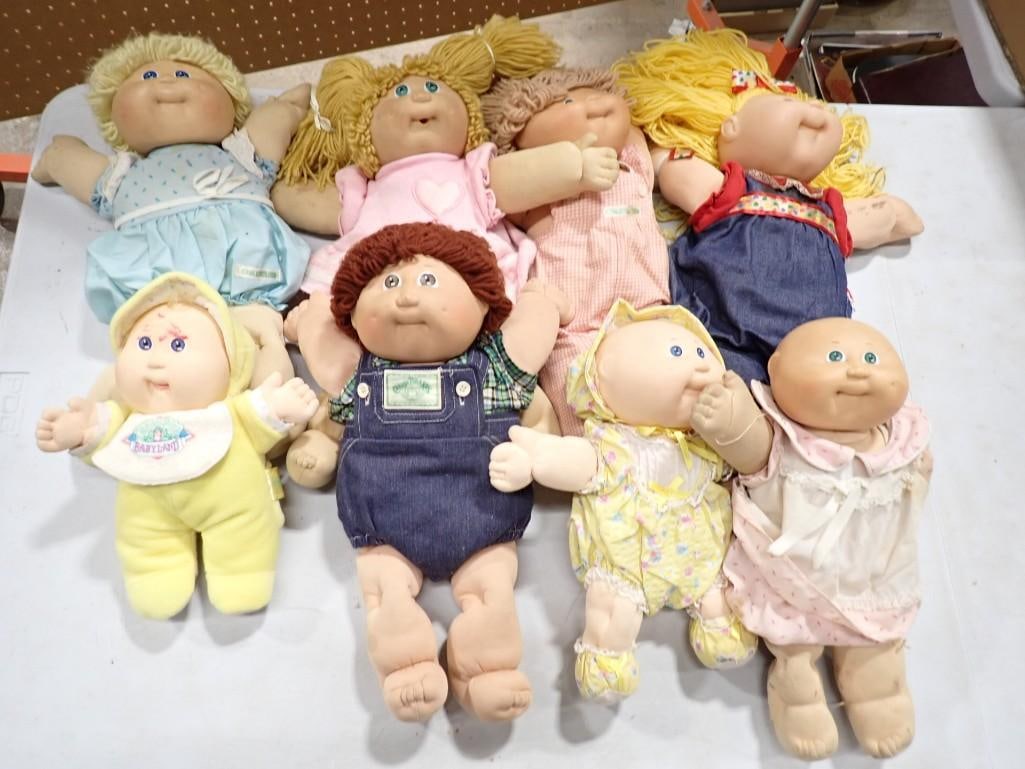 Lot of Cabbage Patch Kids CPK Dolls (1 of 8)
