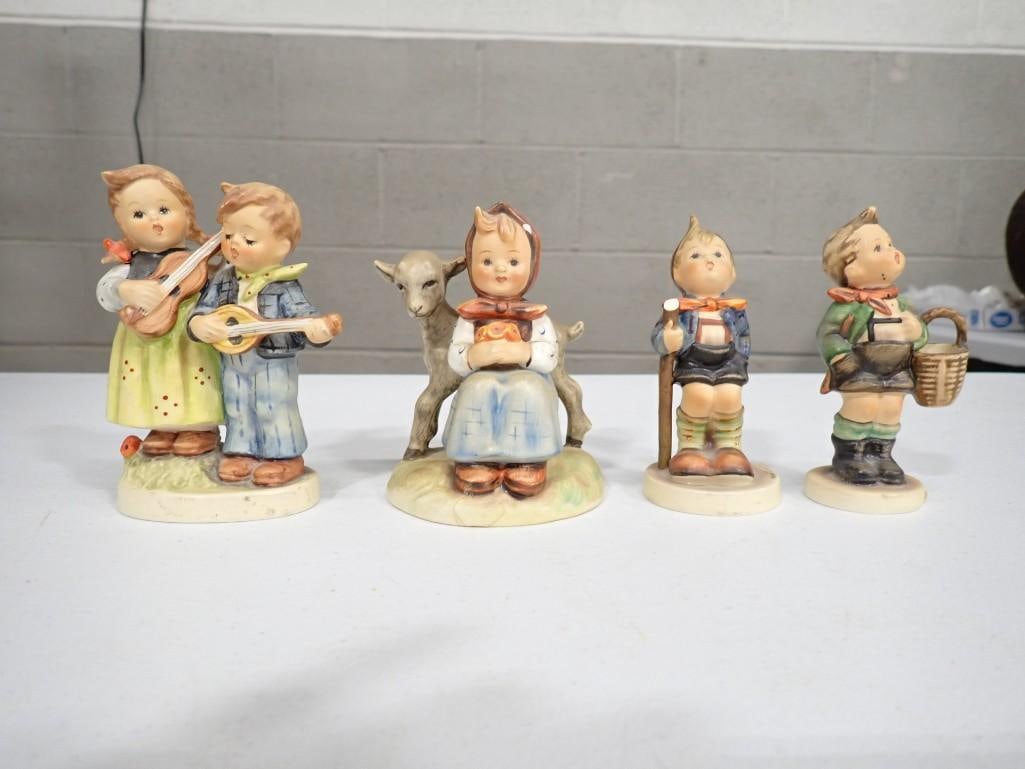4 Goebel Hummel Figurines with Bee Marks (1 of 6)
