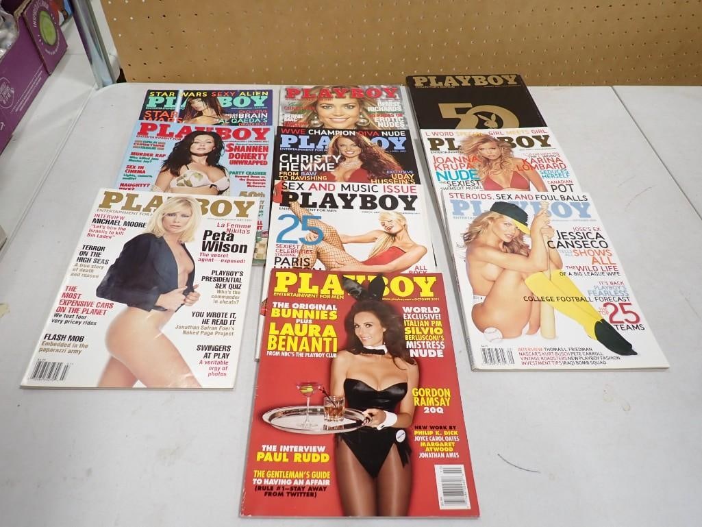 Playboy Magazine Lot - assorted including supplemental and other country - see all pictures (1 of 7)